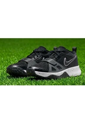 Nike Air Zoom Diamond Elite Turf Baseball Shoes Black